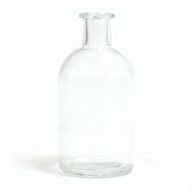 250 ml  Kerek Antik Diffúzor Flakon  - Tiszta