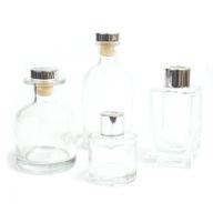250 ml  Kerek Antik Diffúzor Flakon  - Tiszta