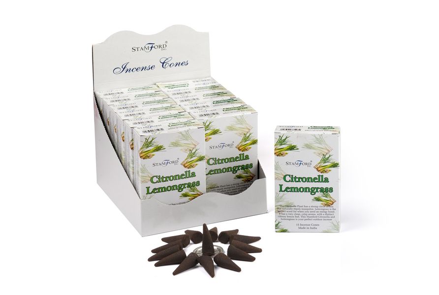 Stamford füstölőkúp - Citronella és citromfű