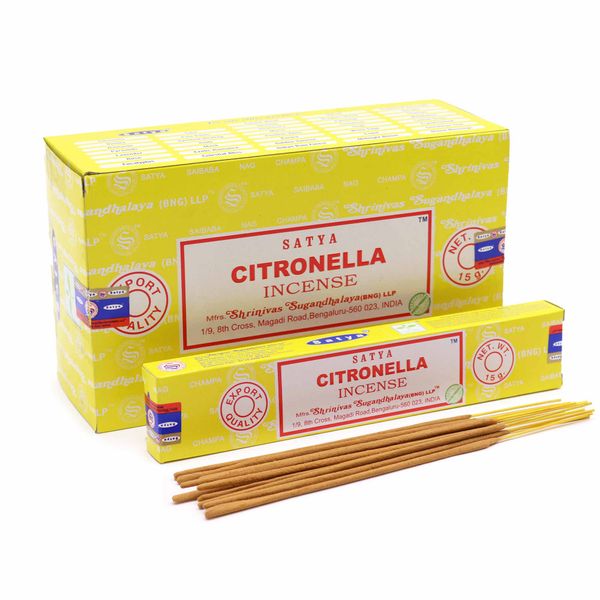 Satya füstölőpálcikák 15gm - Citronella