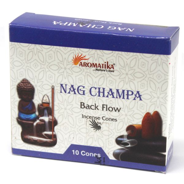 Visszaáramló füstölőkúpok - Nag champa