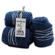 Pamut és Juta Hálótáska - Denim