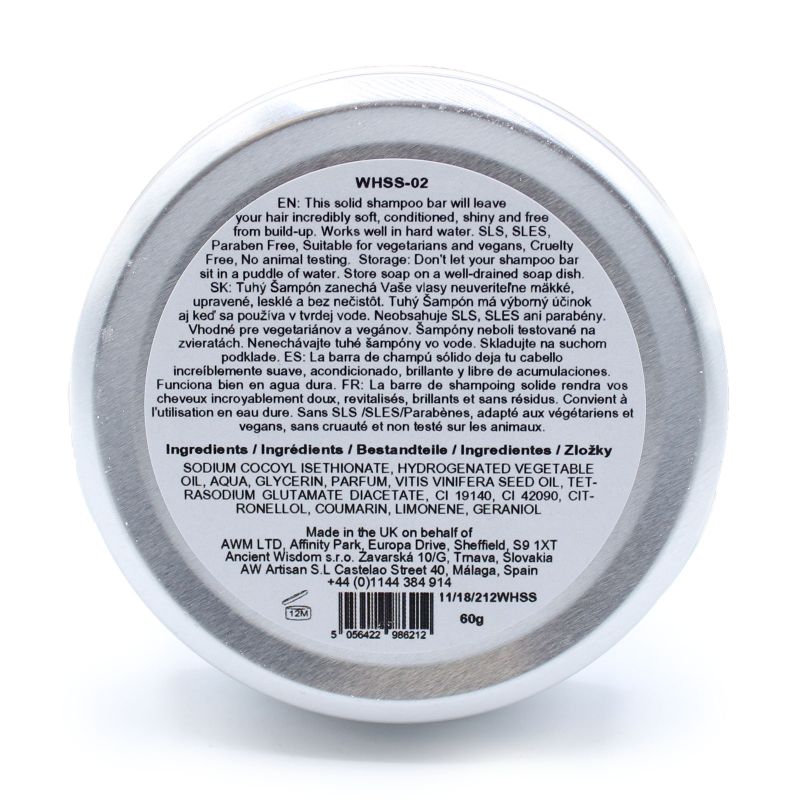 Wild Hare Szilárd Sampon 60g - Aloe Vera