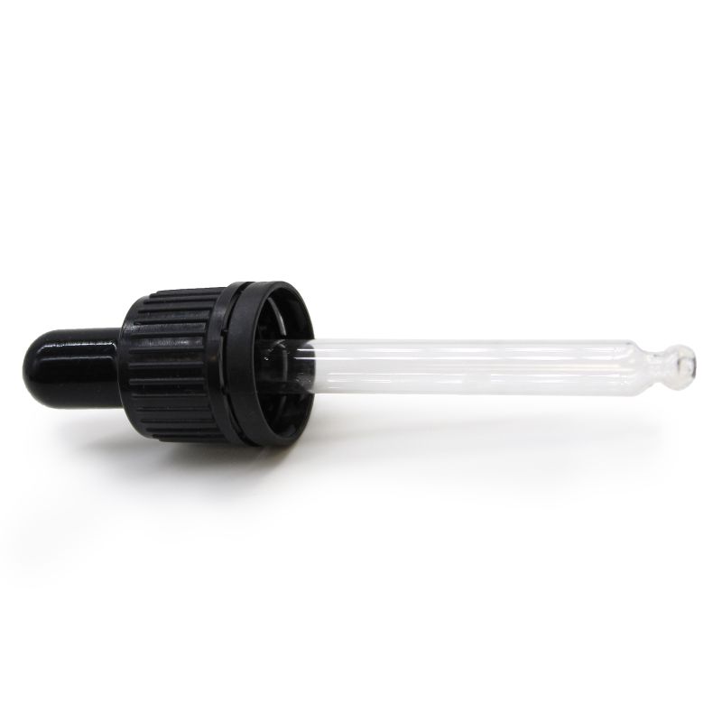 Fekete Pipetás Csepegtető 50ml Flakonhoz