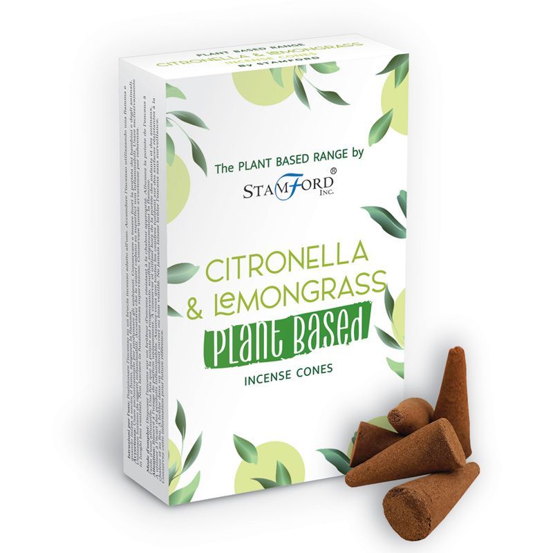 Növényi alapú füstölőkúpok - Citronella és citromfű