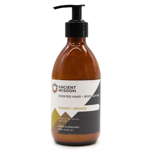 Gyömbér és Narancs Kéz és Testápoló 300ml