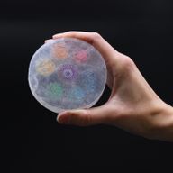 Kicsi Alátét 8cm - Chakra Design - színes
