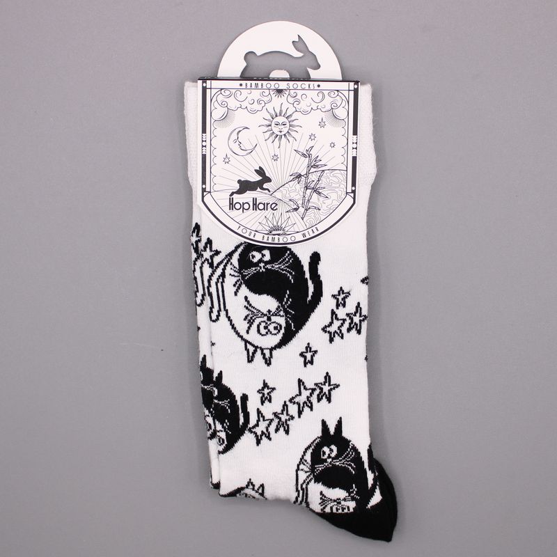 M/L Hop Hare Zokni - Ying Yang