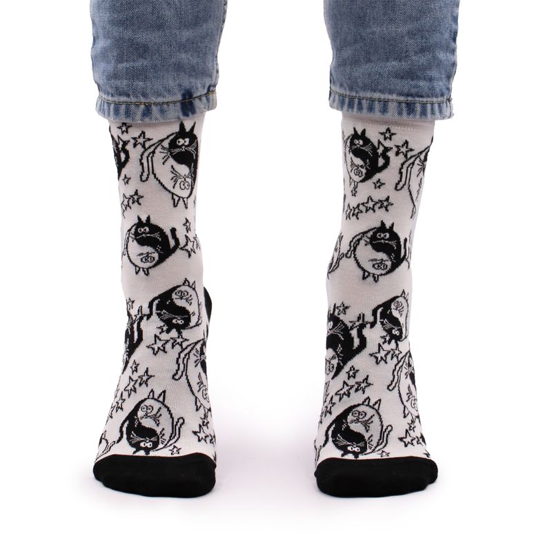 M/L Hop Hare Zokni - Ying Yang