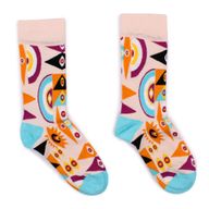S/M Hop Hare Zokni - Psychedelic