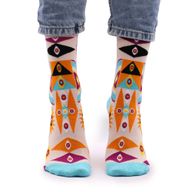 S/M Hop Hare Zokni - Psychedelic