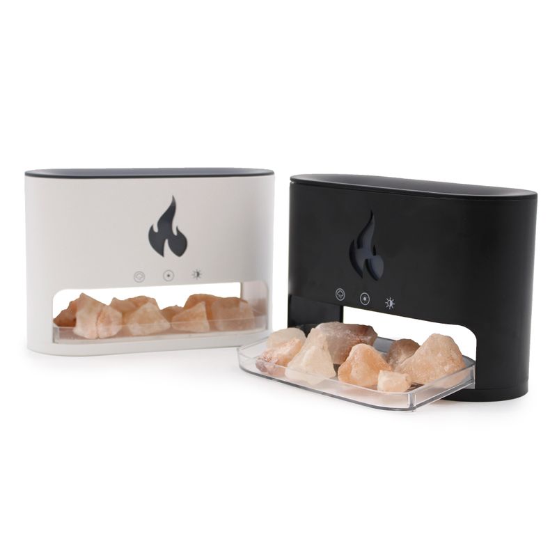 Aroma Diffúzor - Himalája Sóbarlang - USB - Lángoló hatás