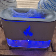 Aroma Diffúzor - Himalája Sóbarlang - USB - Lángoló hatás