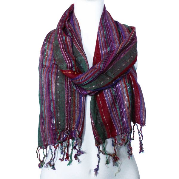 Indiai Boho Sálak - 50x180cm - Vegyes Színek