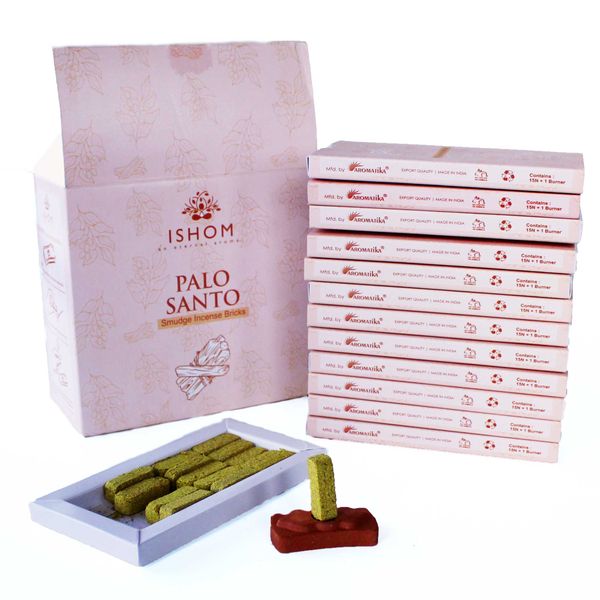 Füstölőbrikettek alátéttel - Palo santo