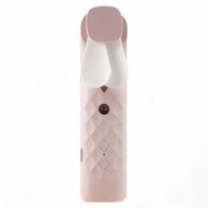 Rózsaszín Mini Párásító Ventilátor - USB töltés