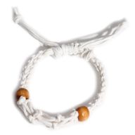 Drágakő Karkötőzsinór 20-28cm - Fehér