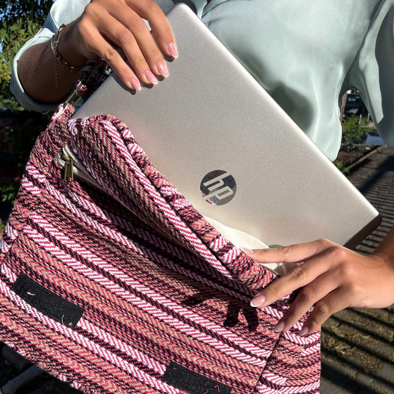 Banjara Laptop Táska- Rózsaszín