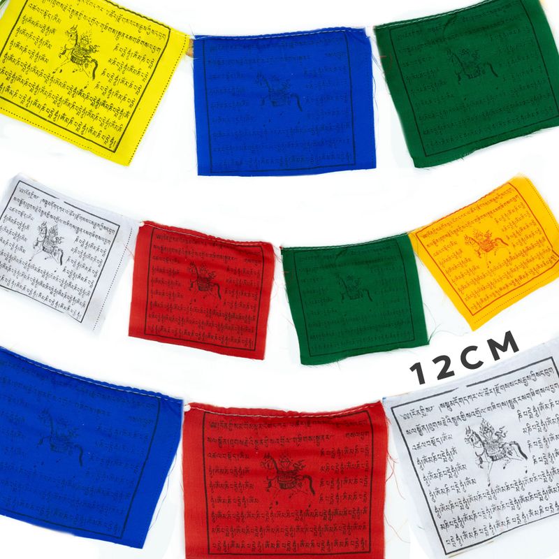 Kicsi Tibeti Zászló - 12cm
