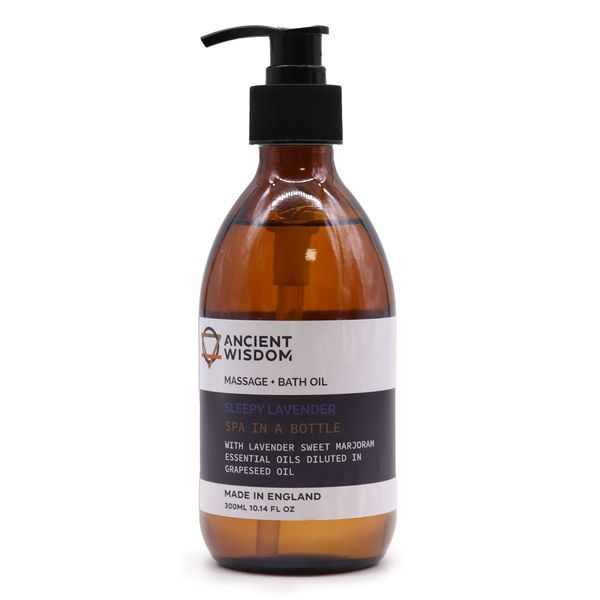 Aromaterápiás masszázs- és fürdőolaj - Nyugtató 300 ml