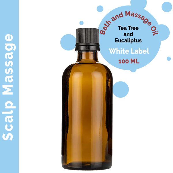 Fejbőr Masszázsolaj - 100ml - Címke Nélkül