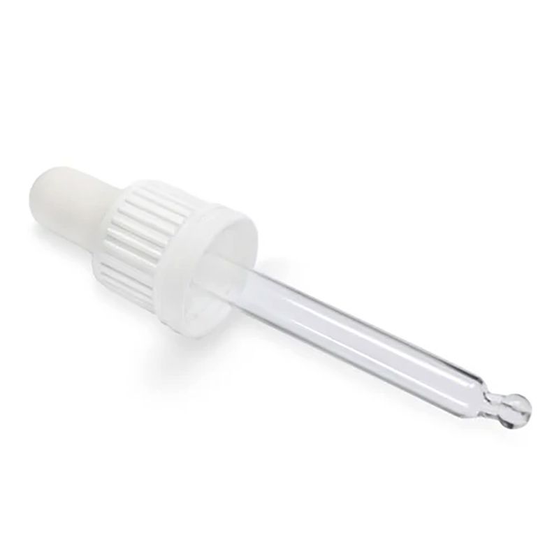 Fehér Pipetás Csepegtető 100ml Flakonhoz