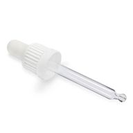 Fehér Pipetás Csepegtető 100ml Flakonhoz