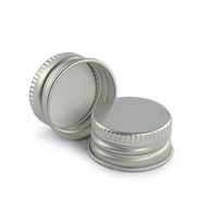 Kupak Gyógyszeres Üveghez - Aluminum, Ezüst-28mm