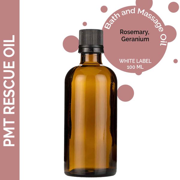 PMS Tünetenyhítő Masszázsolaj - 100ml - Címke Nélkül