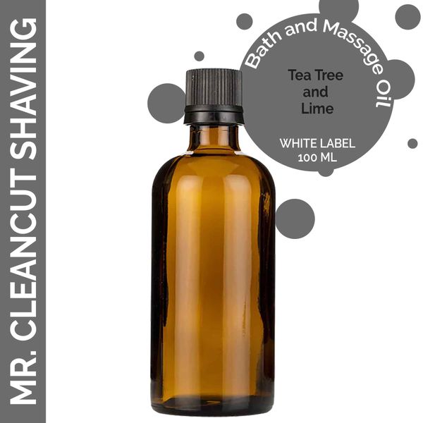 Borotválkozáskönnyítő Masszázsolaj - 100ml - Címke Nélkül