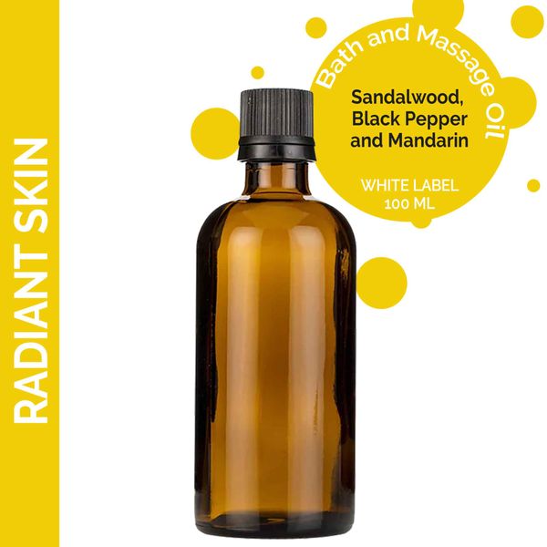 Szantálfa Masszázsolaj - 100ml - Címke Nélkül