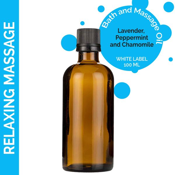 Relaxációs Masszázsolaj - 100ml - Címke Nélkül