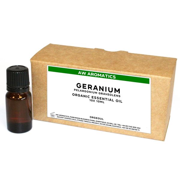 Geránium Organikus Illóolaj 10ml-címke nélkül