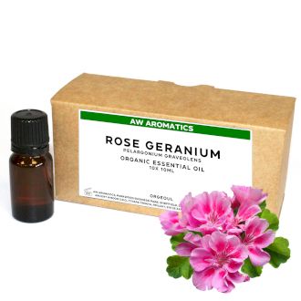 Rózsa Geránium Organikus Illóolaj 10ml-címke nélkül