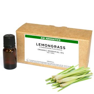 Citromfű Organikus Illóolaj 10ml-címke nélkül