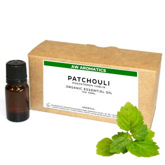 Pacsuli Organikus Illóolaj 10ml-címke nélkül
