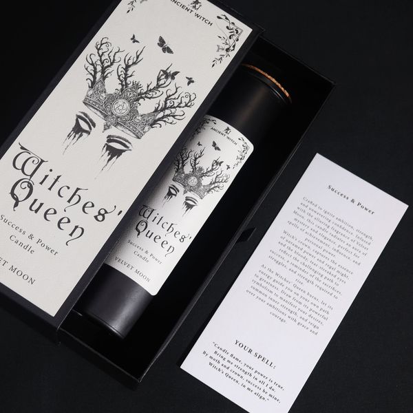 Tematikus gyertya - Witches' queen