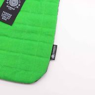 Párnázott Laptoptok - Zöld - 14oz kőmosott