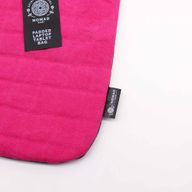 Párnázott Laptoptok - Rózsaszín - 14oz kőmosott