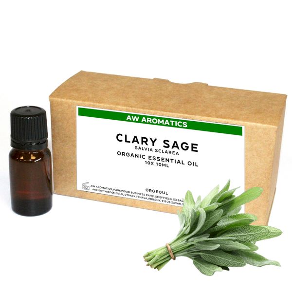 Zsálya Organikus Illóolaj 10ml-címke nélkül