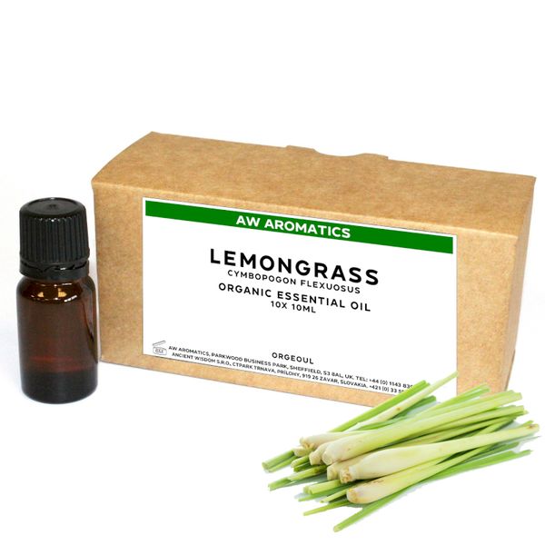 Citromfű Organikus Illóolaj 10ml-címke nélkül