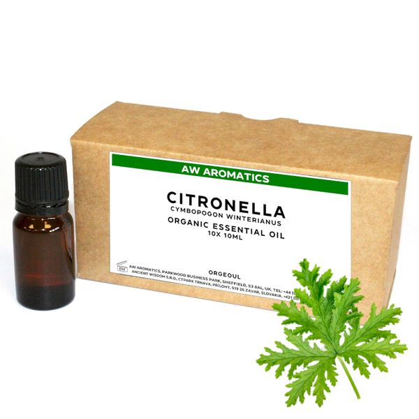 Citronella Organikus Illóolaj 10ml-címke nélkül