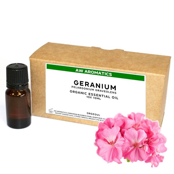 Geránium Organikus Illóolaj 10ml-címke nélkül