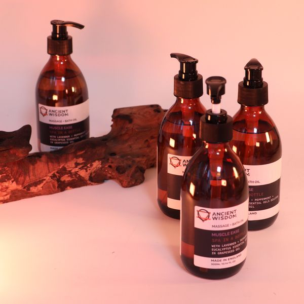 Aromaterápiás masszázs- és fürdőolaj - Tonizáló 300ml