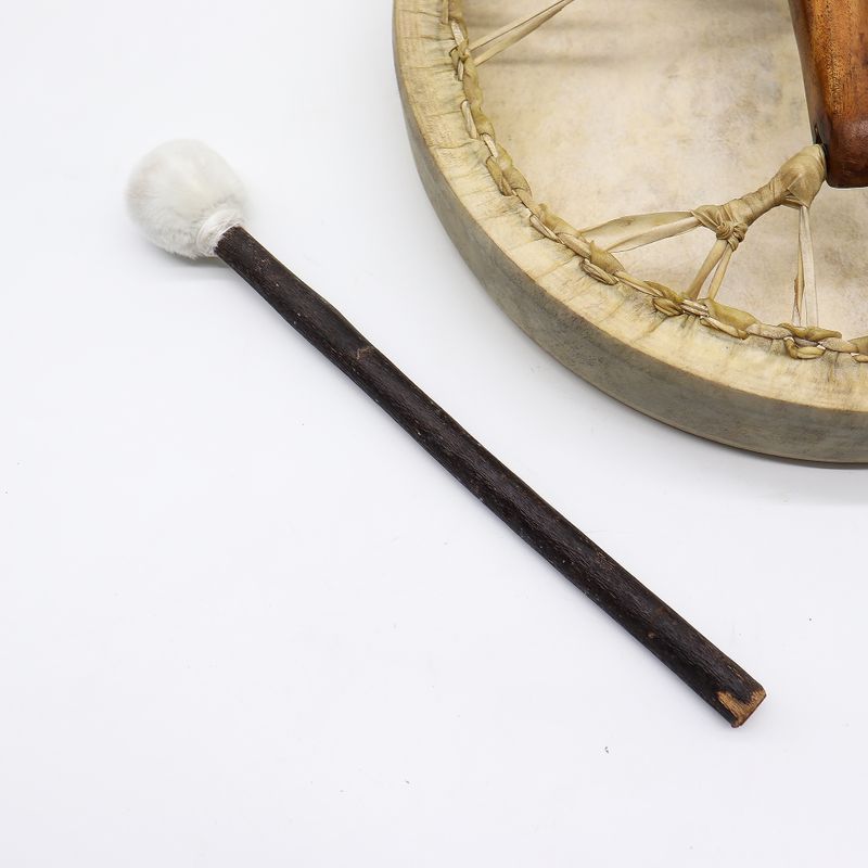 A farkas szelleme- sámán dob és ütő - hangolható- 40cm