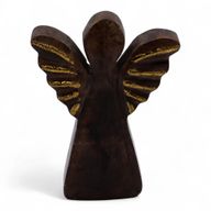 Kicsi Mangófa Angyal - Arany Dekor - 12cm