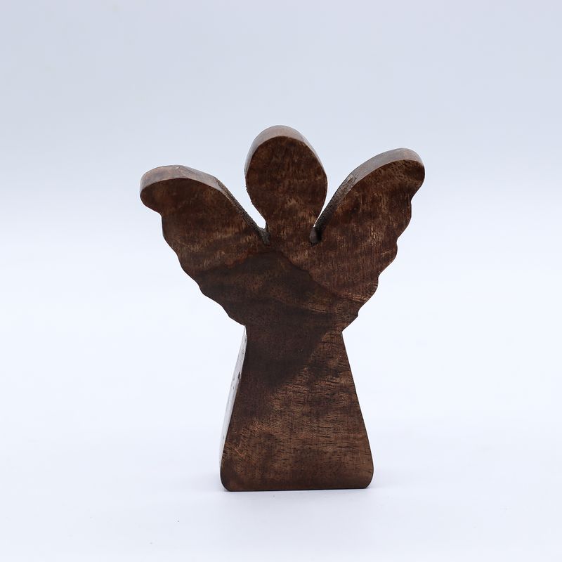 Kicsi Mangófa Angyal - Arany Dekor - 12cm