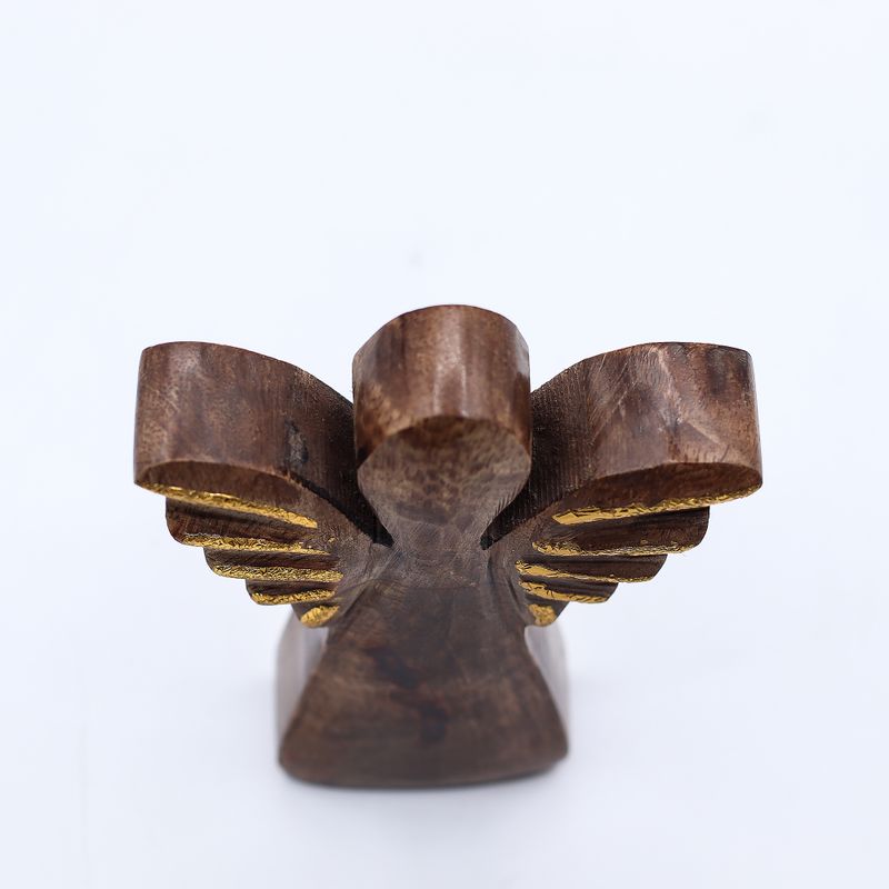 Kicsi Mangófa Angyal - Arany Dekor - 12cm