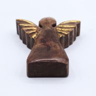 Kicsi Mangófa Angyal - Arany Dekor - 12cm
