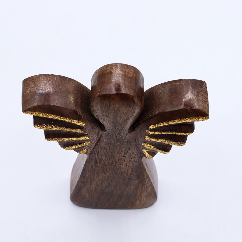 Közepes Mangófa Angyal  - Arany Dekor  - 16cm
